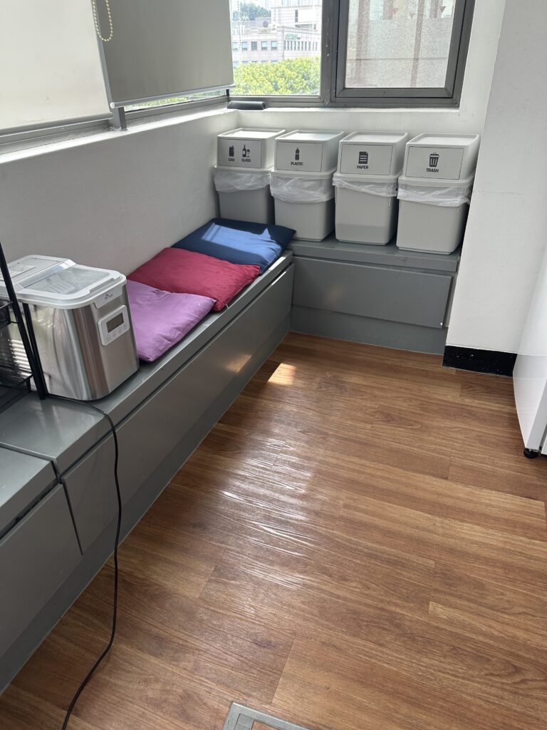 안양사무실청소 화장실 타일 줄눈 곰팡이 제거 후