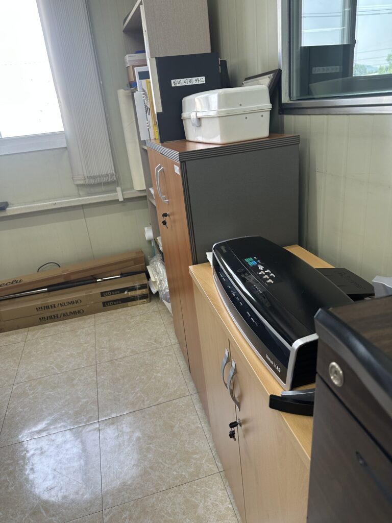 인천 청라 사무실청소 집기류 디테일 청소