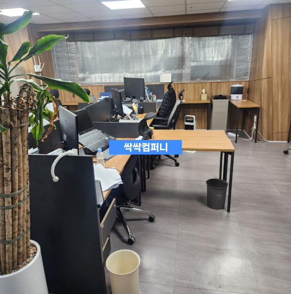 안성시 공도 사무실청소 현장에 투입된 싹싹컴퍼니 전문 인력