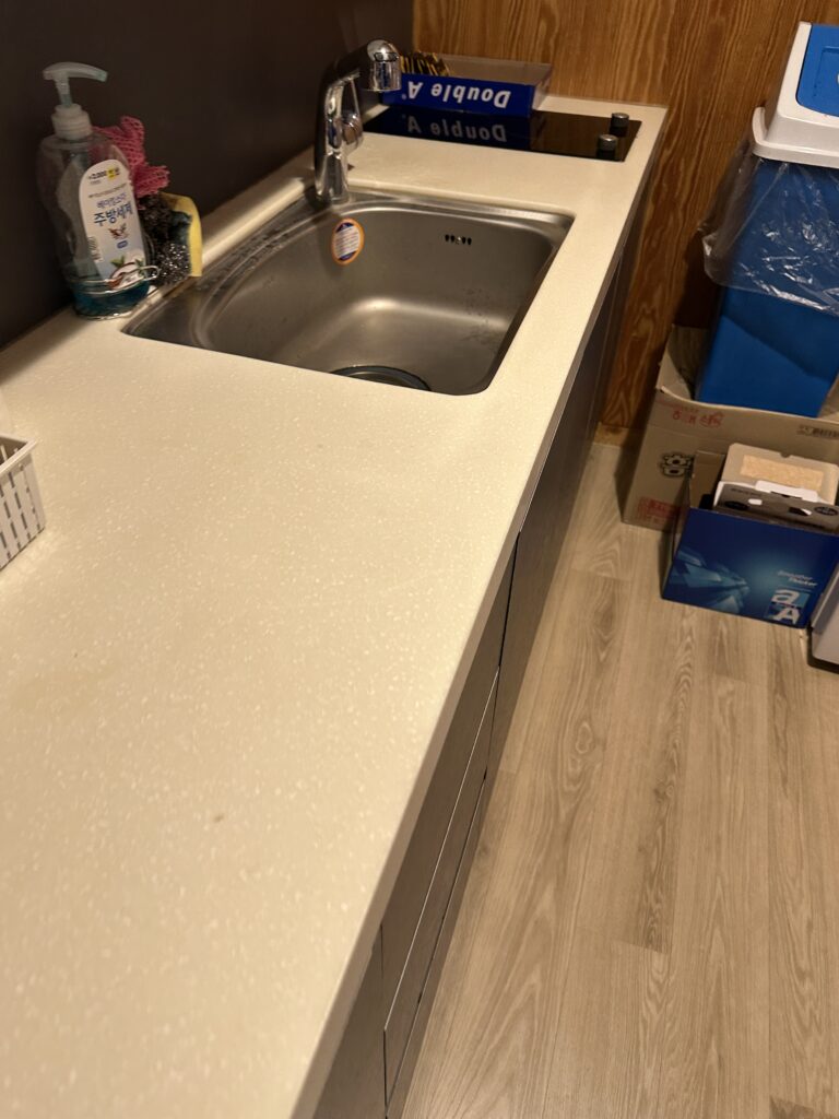 부평 사무실청소, 탕비실