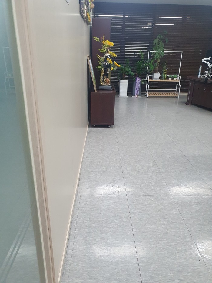 홍대 사무실청소 복도