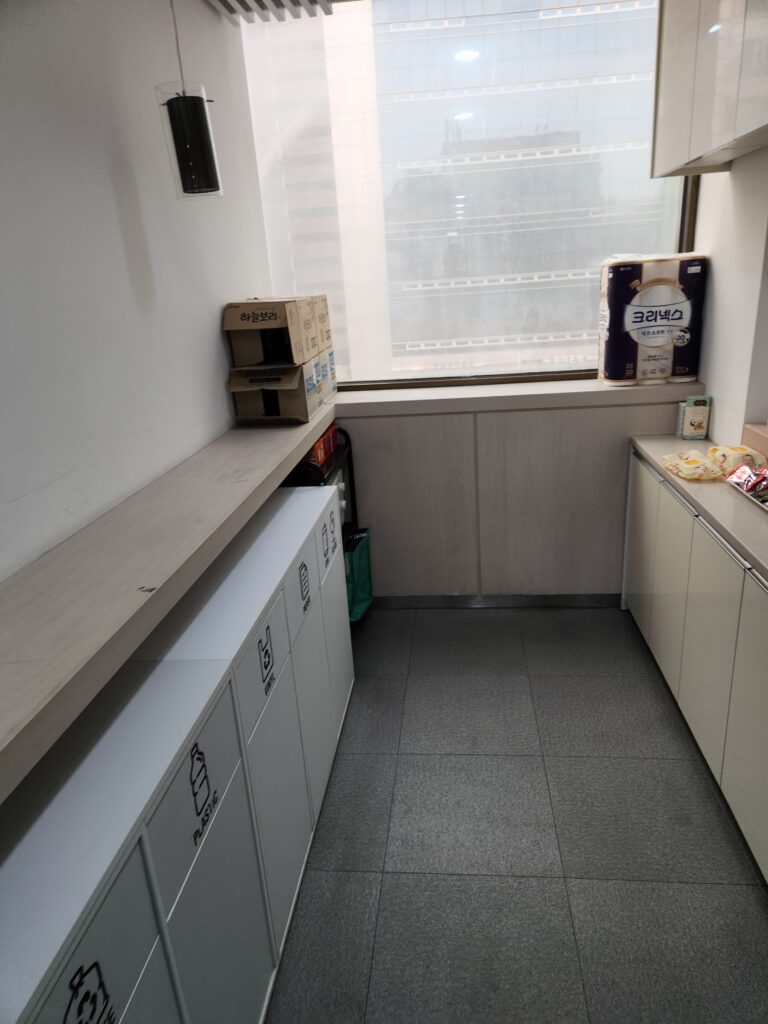 세종시 사무실청소 탕비실