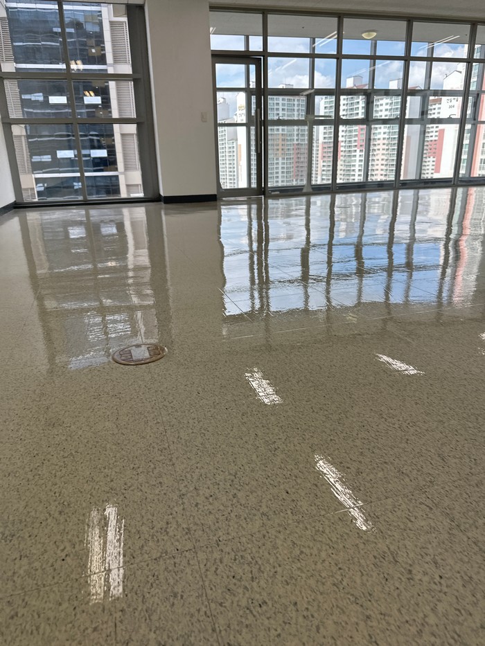 구리 사무실청소 바닥코팅