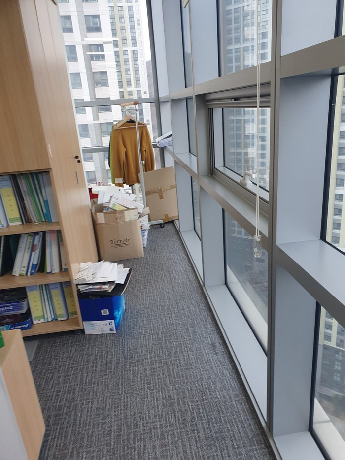 반월 사무실청소 베란다