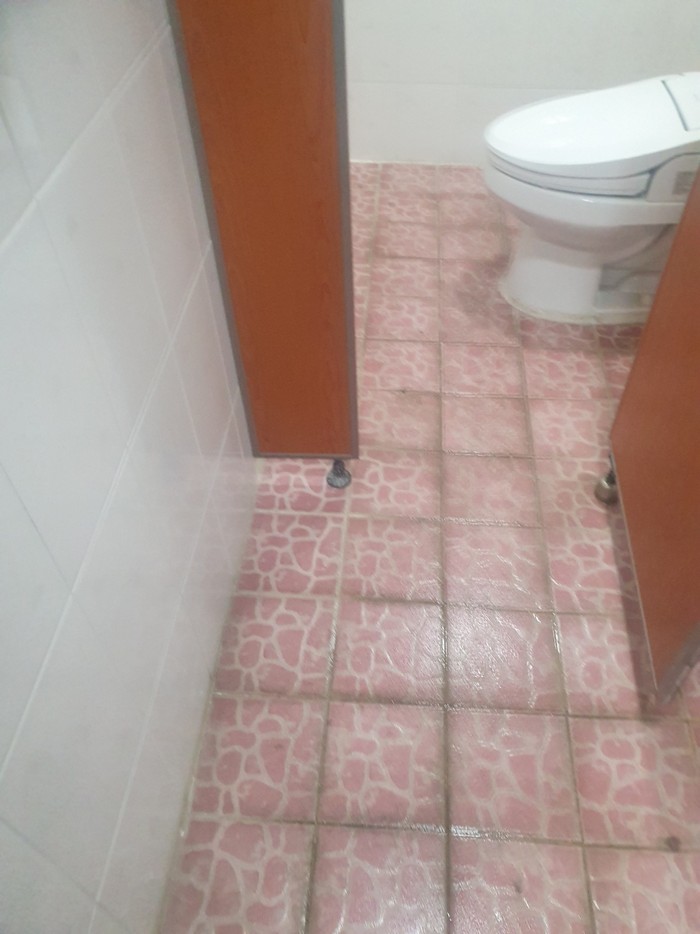 화장실 바닥상태